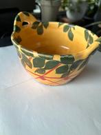 Handgemaakte keramieken kom Poussecq, Antiek en Kunst, Ophalen of Verzenden