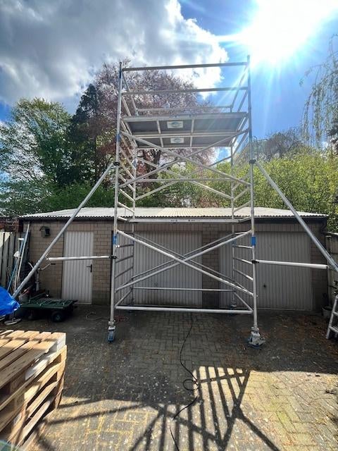 rolstelling ASC, Bricolage & Construction, Échafaudages, Comme neuf, Échafaudage fixe ou roulant, 5 mètres de hauteur ou plus