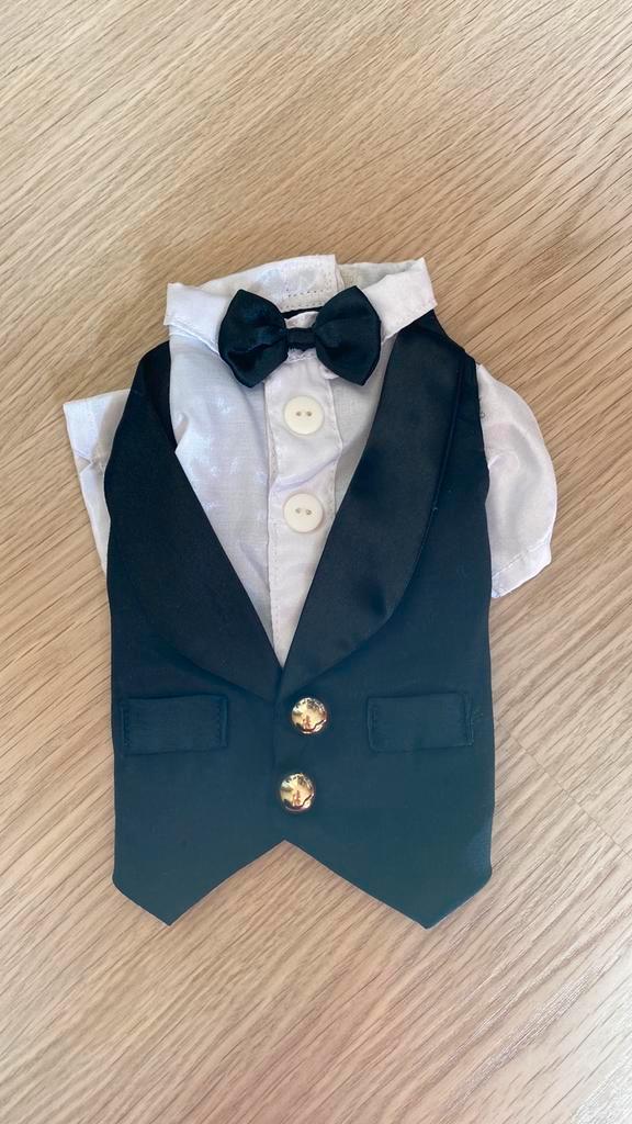 Honden Kostuum jasje maat Xs, Dieren en Toebehoren, Hondenkleding, Zo goed als nieuw, Hondenkostuum, Ophalen of Verzenden