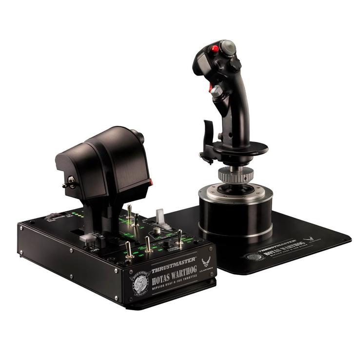 Thrustmaster Hotas Warthog - Joystick en Throttle, Computers en Software, Joysticks, Zo goed als nieuw, Ophalen of Verzenden