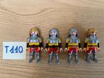 PLAYMOBIL T110 - LOT 4 RIDDERS, Kinderen en Baby's, Speelgoed | Playmobil, Ophalen of Verzenden, Nieuw, Los Playmobil