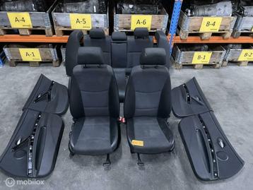 Interieur zwart half leder bmw E90 3 serie beschikbaar voor biedingen
