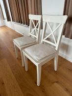 2 chaises Ikea INGOLF À VENDRE, Maison & Meubles, Chaises, Comme neuf, Bois, Enlèvement, Blanc