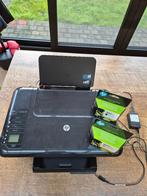 Printer hp + 2 bijhorende nieuwe cartridges, Computers en Software, Printers, Ophalen, Kopieren, Gebruikt, Printer