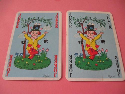 2 mooie jokers (134), Collections, Cartes à jouer, Jokers & Jeux des sept familles, Comme neuf, Joker(s), Enlèvement ou Envoi