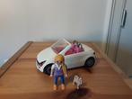 PlayMobil femme et cabriolet, Enfants & Bébés, Comme neuf, Ensemble complet, Enlèvement ou Envoi