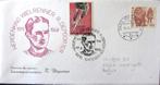 FIRST DAY COVER- WIELRENNEN, IN MEMORIAM R.DEPOORTER, Postzegels en Munten, Ophalen of Verzenden, Gestempeld, Sport