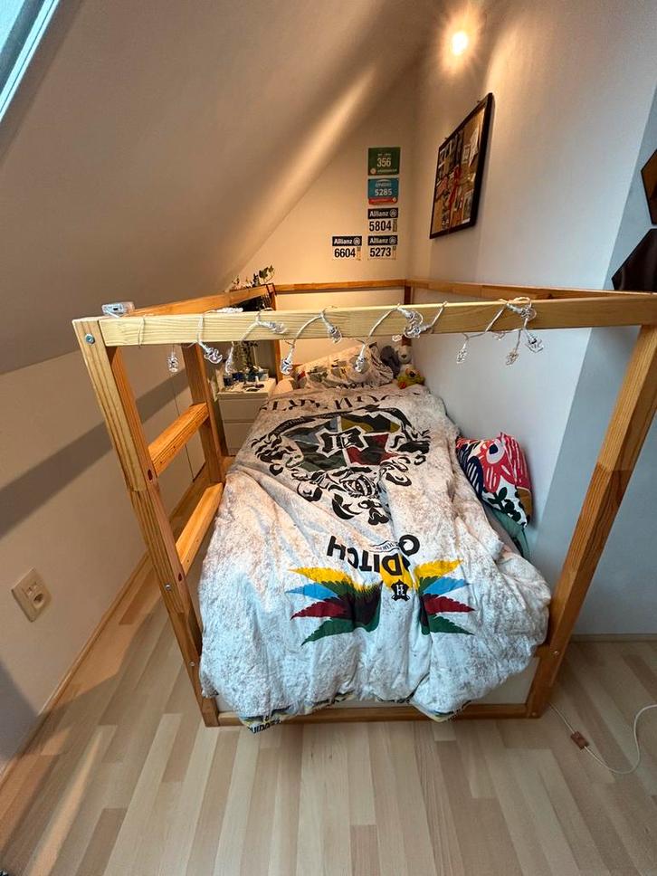 Kinderbed / hoogslaper, Kinderen en Baby's, Kinderkamer | Stapelbedden en Hoogslapers, Gebruikt, Hoogslaper, Ophalen