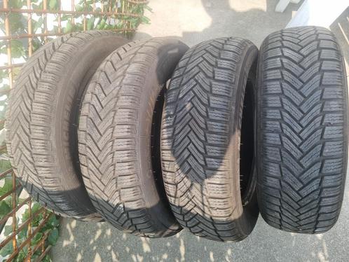 4 winterbanden MICHELIN Alpin 6 — 185/65 R15 — Zeer goede st, Auto-onderdelen, Banden en Velgen, Band(en), Winterbanden, 15 inch
