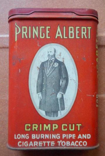 Boîte à tabac ancienne en métal - Prince Albert - 
