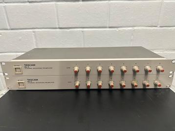 Tascam MA-8 8-Channel Microphone Preamp (2x)