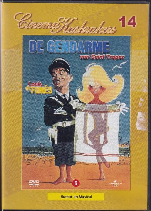 Le Gendarme De Saint Tropez (1964) Louis De Funés - Genevièv, Cd's en Dvd's, Dvd's | Komedie, Gebruikt, Actiekomedie, Alle leeftijden