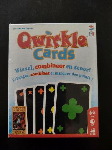 Kaartspel qwirkle cards, 999 games, nieuw, Hobby & Loisirs créatifs, Trois ou quatre joueurs, Enlèvement ou Envoi, Neuf, 999 Games