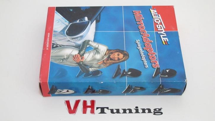 Autostyle KT 1101 Spiegeladapters Honda Civic 3 Deurs, Auto diversen, Tuning en Styling, Ophalen