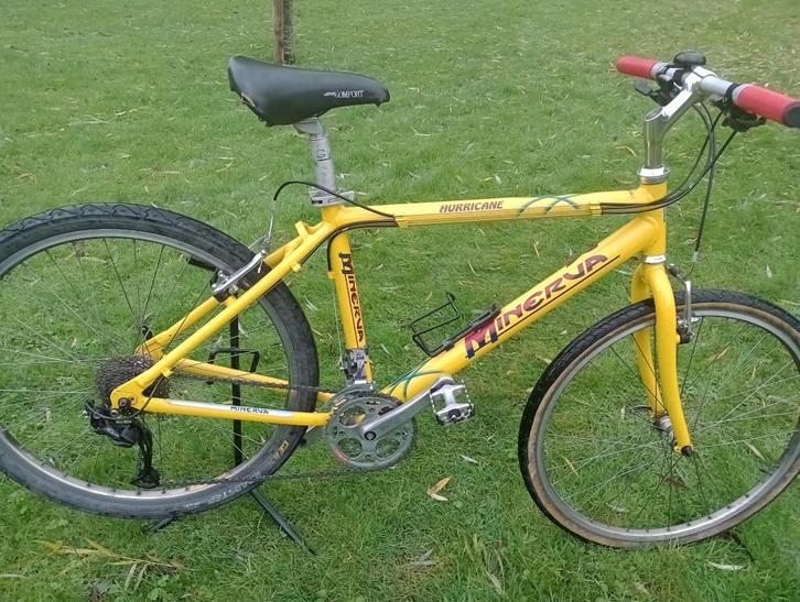 Minerva mountainbike, 16", voor persoon vanaf 1.55 m., Fietsen en Brommers, Fietsen | Jongens, Gebruikt, 26 inch of meer, Versnellingen