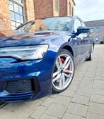 Prachtige Audi A6 TFSI e Quattro Competition, Auto's, Automaat, 4 cilinders, Blauw, Leder en Stof