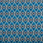 Tissu tricoté (shirt), Neuf, Coton, 120 cm ou plus, Bleu