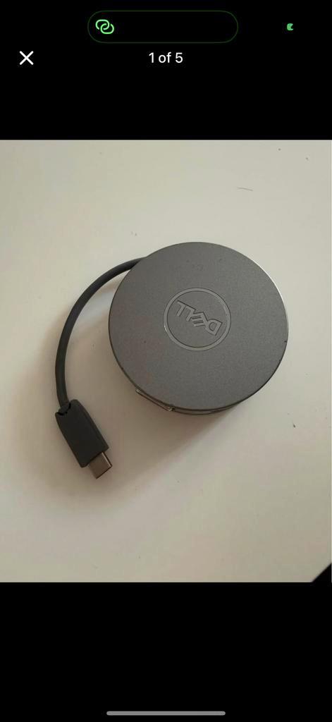 Dell DA310 USB-C Multiport Adapter, Computers en Software, Laptop-opladers, Ophalen