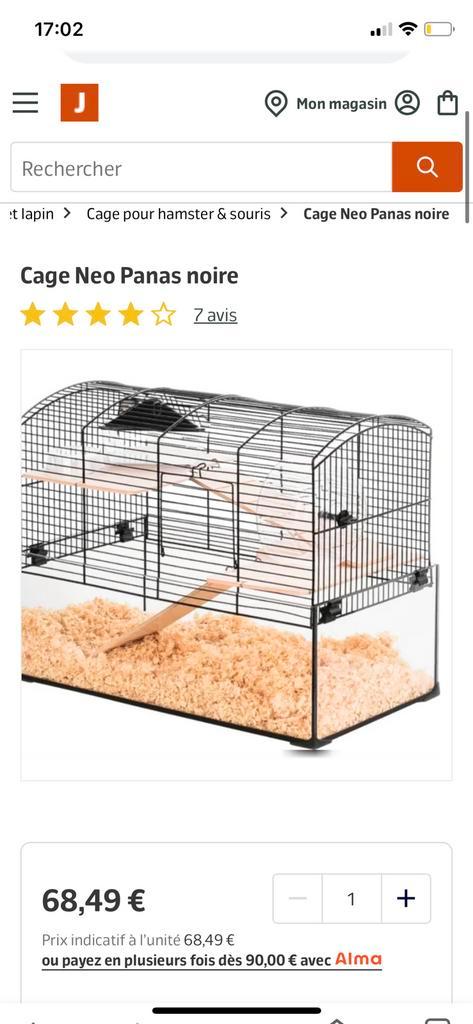 Maison hamster + tous ses accessoires, Animaux & Accessoires, Rongeurs & Lapins | Cages & Clapiers, Comme neuf, Cage, Moins de 60 cm