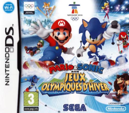 Mario & Sonic aux jeux Olympiques D'Hiver (Nintendo Ds), Consoles de jeu & Jeux vidéo, Jeux | Nintendo DS, Utilisé, Enlèvement ou Envoi