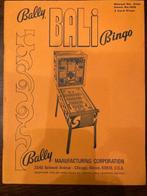 BALLY BINGO BALI  MANUEL, Enlèvement ou Envoi, Comme neuf