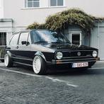 Échange uniquement golf mk1 1980, Auto's, Voorwielaandrijving, Zwart, 4 cilinders, Zwart