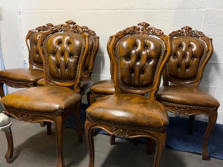 Chesterfield barok eetkamers, Antiek en Kunst, Antiek | Meubels | Stoelen en Sofa's, Ophalen