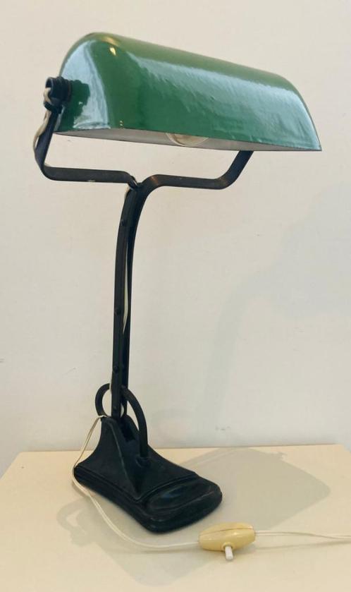 HORAX - duitse art deco bureaulamp - 1930 - metaal Prachtige, Antiek en Kunst, Antiek | Verlichting, Ophalen of Verzenden