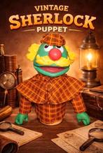 Poupée marionette vintage 70/80 détective Vicma Espagne, Ophalen of Verzenden