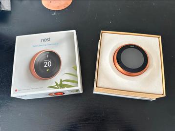 Nest learning thermostaat met alle accessoires in topstaat! beschikbaar voor biedingen