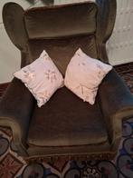 fauteuils velours couleur verte, Huis en Inrichting, Fauteuils, Ophalen, Gebruikt, Stof