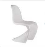 stoelen, Ophalen, Kunststof, Gebruikt, Wit