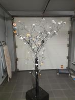 Volledige metalen boom met porseleinen  bloemen, Ophalen, Zo goed als nieuw