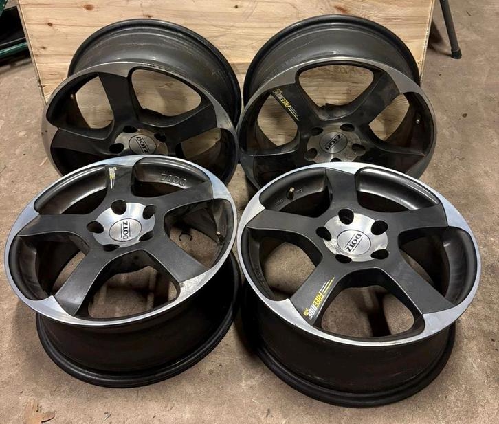 4 jantes alu 16" Dotz 5x112, Autos : Divers, Tuning & Styling, Enlèvement ou Envoi