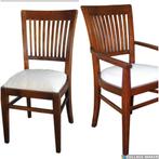 8x stoel en 2x armstoel Eichholtz Thonon flamant, Huis en Inrichting, Ophalen, Hout, Gebruikt, Bruin