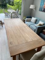 Teak houten eettafel 8p, Huis en Inrichting, Tafels | Eettafels, Ophalen
