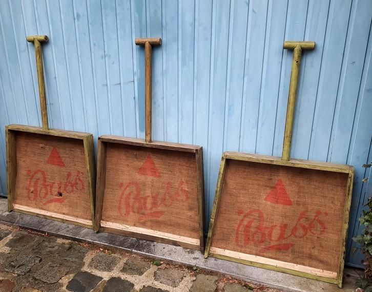 Oude publiciteit van Bass, Antiek en Kunst, Curiosa en Brocante, Ophalen