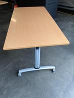 Table de bureau pliable avec roulettes, Maison & Meubles, Bureaux, Enlèvement, Utilisé, Avec roues, Bureau