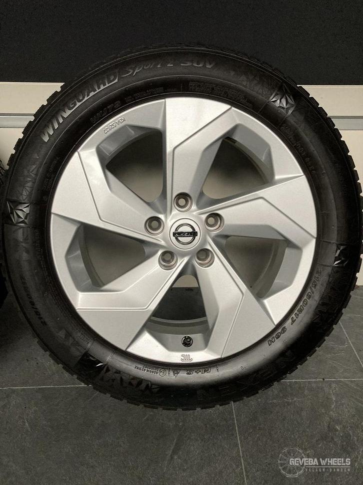17” originele Nissan Juke F16 velgen + winterbanden 5x114.3, Auto-onderdelen, Banden en Velgen, Banden en Velgen, Winterbanden