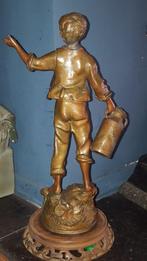 Bronz beeld 37 cm h, Antiek en Kunst, Ophalen of Verzenden