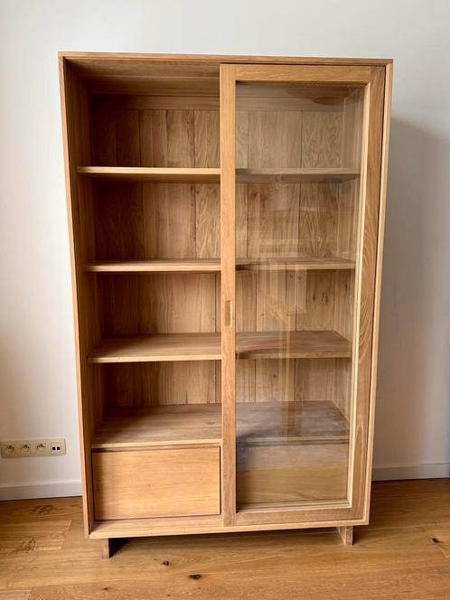 Ethnicraft Wave Cabinet, Huis en Inrichting, Kasten | Boekenkasten, Zo goed als nieuw, Eikenhout, Ophalen