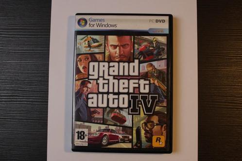 GTA IV PC game dvd (collectible), Games en Spelcomputers, Games | Pc, Gebruikt, Avontuur en Actie, 1 speler, Vanaf 18 jaar, Eén computer