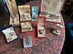 Lot verzilverde items in origineel etui., Ophalen