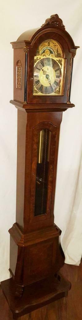 staand horloge wortelnoten uitvoering maker wuba / warmink, Antiek en Kunst, Antiek | Klokken, Ophalen