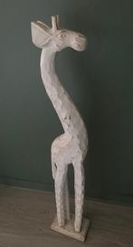 Statue en bois girafe décoration, Ophalen