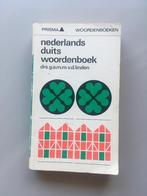 Nederlands - Duits woordenboek Prisma, Allemand, G.A.M.M. van der Linden, Utilisé, Enlèvement ou Envoi