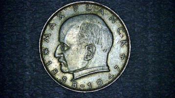2 Deutsche Mark Max Planck, 1963 J, Duitsland beschikbaar voor biedingen