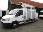 IVECO DAILY 35C15  HOOGWERKER   EURO 5  6-2012, Auto's, Vrachtwagens, Euro 5, Stof, Iveco, Wit