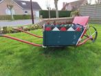 Decoratieve kruiwagen in ijzer en hout, Ophalen, Gebruikt