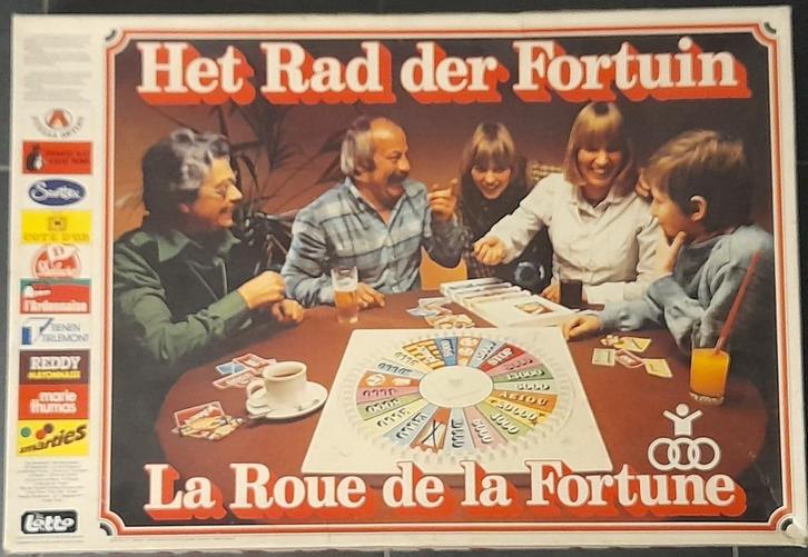 PURE NOSTALGIE : "HET RAD DER FORTUIN", Hobby en Vrije tijd, Gezelschapsspellen | Bordspellen, Zo goed als nieuw, Een of twee spelers